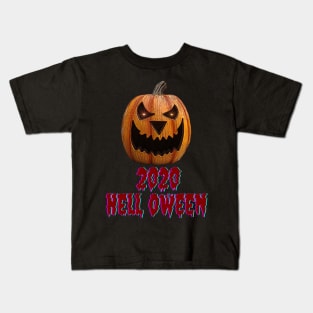 Pumpkin HellOween Kids T-Shirt